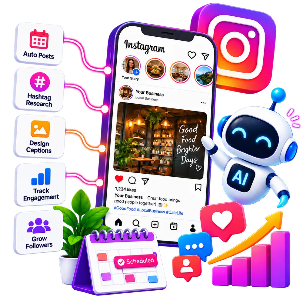 Instagram automation - white-label software for agencies by MagicBolt AI