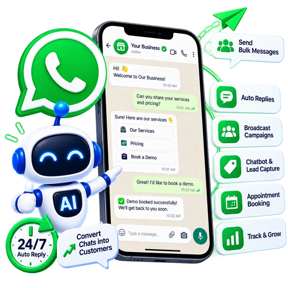 WhatsApp API CRM automation - white-label software for agencies by MagicBolt AI